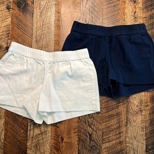 JCREW shorts white & navy